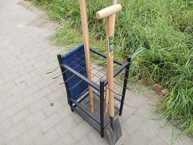 Kibani opbergsysteem incl 4 tuintools - afbeelding 2 van  10