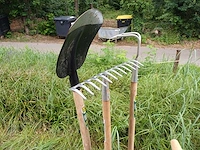 Kibani opbergsysteem incl 4 tuintools - afbeelding 10 van  10