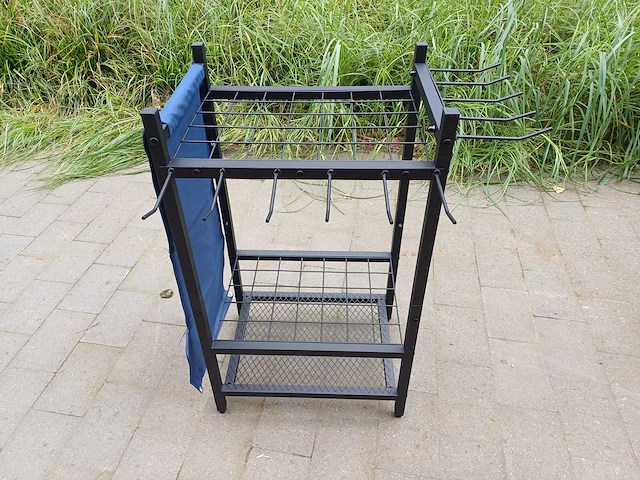 Kibani opbergsysteem incl 4 tuintools - afbeelding 3 van  10