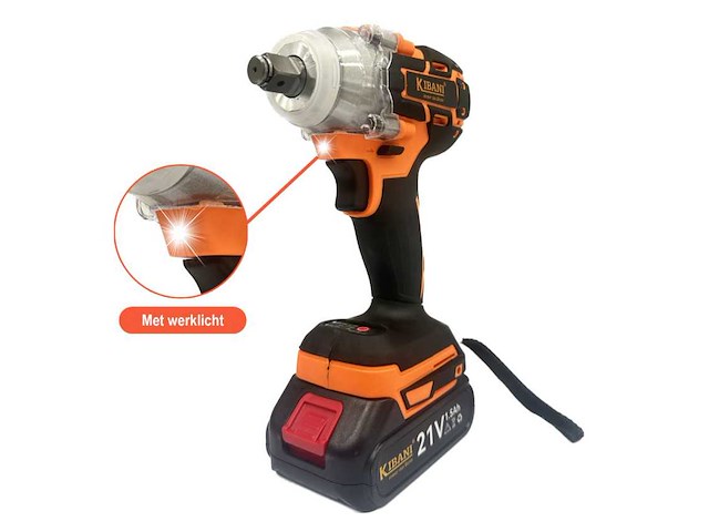 Kibani slagmoersleutel - afbeelding 3 van  6