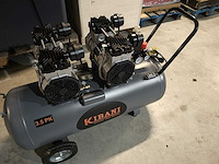 Kibani stille compressor 100 liter - afbeelding 4 van  14