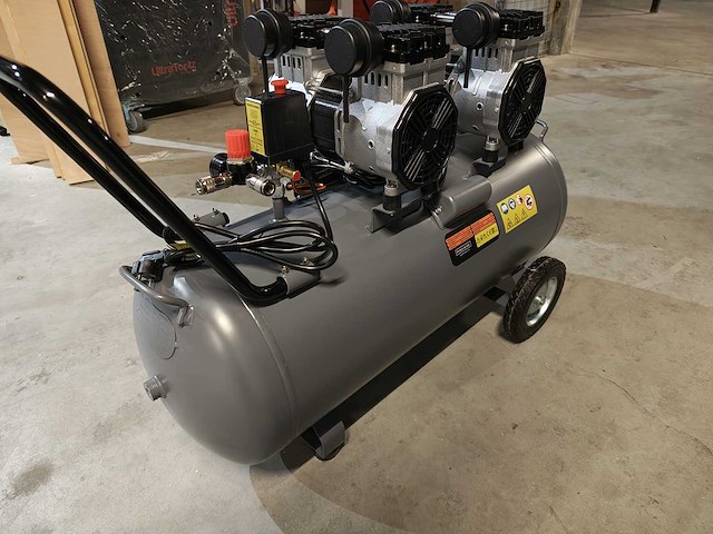 Kibani stille compressor 100 liter - afbeelding 3 van  3