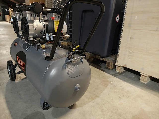 Kibani stille compressor 100 liter - afbeelding 10 van  14