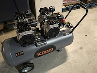 Kibani stille compressor 100 liter - afbeelding 4 van  14
