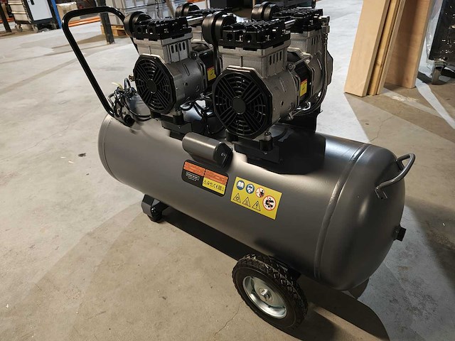 Kibani stille compressor 100 liter - afbeelding 2 van  8