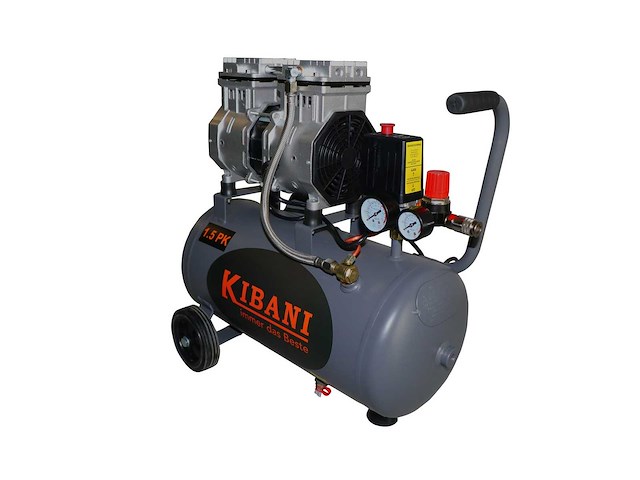 Kibani stille compressor 24 liter - afbeelding 2 van  7