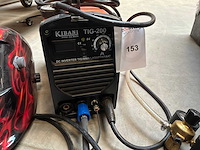 Kibani tig-200 lasapparaat met lasklem - afbeelding 1 van  3