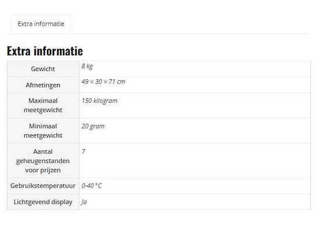 Kibani weeginstallatie (4x) - afbeelding 2 van  2