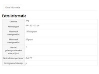 Kibani weeginstallatie (4x) - afbeelding 4 van  5