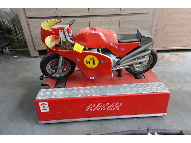 Kiddy ride moto racer - afbeelding 1 van  7