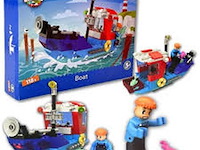 Kids bricks bouwdoos boot - afbeelding 3 van  4