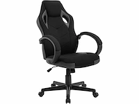 Kids gaming chair kids office chair, zwart en grijs - afbeelding 2 van  5