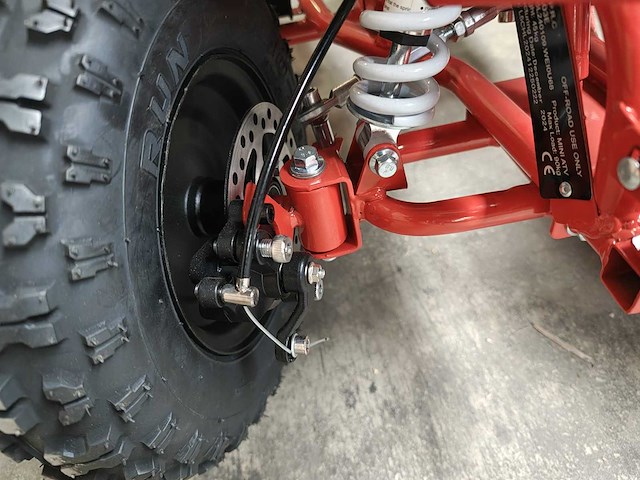 Kids quad ultra 800w red - afbeelding 8 van  11