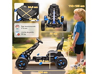 Kids trap kart - blauw - afbeelding 7 van  7