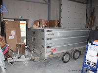 Kiep aanhangwagen henra kp27, xlukp273018146257, datum 1e insch 12/09/22, kentekenbewijs deel i+ii, gelijkvormigheidsattest, identificatieverslag - afbeelding 1 van  3