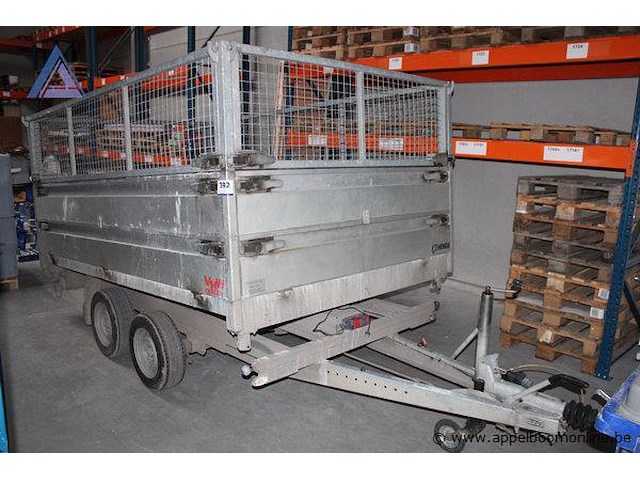 Kiep aanhangwagen henra kp3, xlukp27c018128484, datum 1e insch 02/11/2018, kentekenbewijs deel i+ii, gelijkvormigheidsattest, identificatieverslag - afbeelding 1 van  3