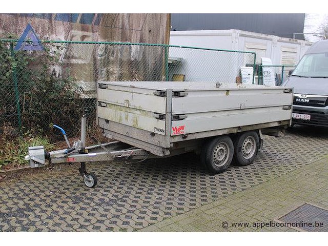 Kiep aanhangwagen henra, xlukp27c018126281, datum 1e insch 26/03/2018, kentekenbewijs deel i+ii, gelijkvormigheidsattest, identificatieverslag - afbeelding 1 van  5