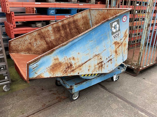 Kiep afvalcontainer - afbeelding 1 van  1