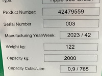 Kiepcontainer 2000kg - afbeelding 4 van  4