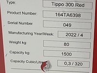 Kiepcontainer 320l - volume 0,30m³ - 1500kg - afbeelding 4 van  5