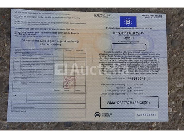 Kiepwagen man tga (2006-538,483 km)(vin: wmah26zz87m462135) - afbeelding 12 van  73