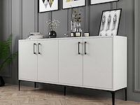 Kiev 16 console | 100% melamine | wit - afbeelding 2 van  6