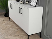 Kiev 16 console | 100% melamine | wit - afbeelding 3 van  6