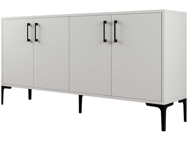 Kiev 16 console | 100% melamine | wit - afbeelding 6 van  6