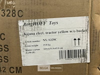 Kijana elect. tractor yellow w/o bucket - afbeelding 4 van  4