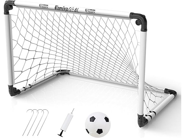 Kimaya opvouwbaar voetbaldoel (5-in-1 set) - afbeelding 1 van  4