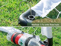 Kimaya opvouwbaar voetbaldoel (5-in-1 set) - afbeelding 4 van  4