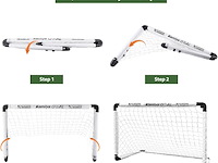 Kimaya opvouwbaar voetbaldoel (5-in-1 set) - afbeelding 3 van  4