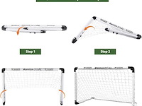 Kimaya opvouwbaar voetbaldoel (5-in-1 set) - afbeelding 3 van  4