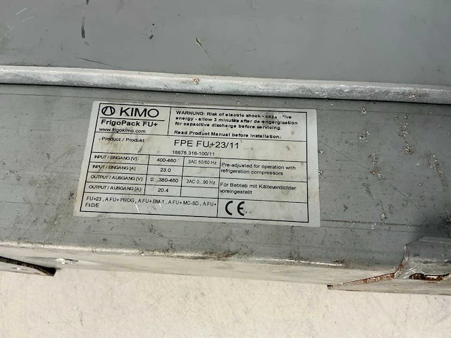 Kimo fpe fu+23/11 frequentieregelaar - afbeelding 4 van  4