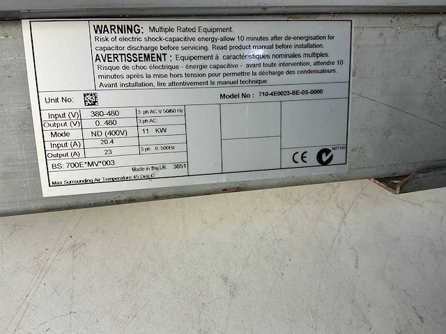 Kimo frigopack fpe fu+23/11 frequentieregelaar - afbeelding 4 van  4
