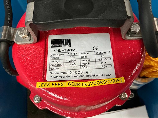 Kin pumps as 400a dompelpomp - afbeelding 5 van  6