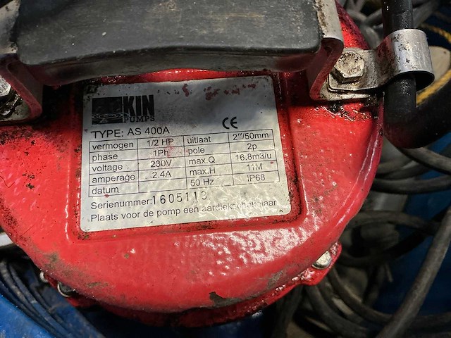 Kin pumps as 400a dompelpomp - afbeelding 2 van  5