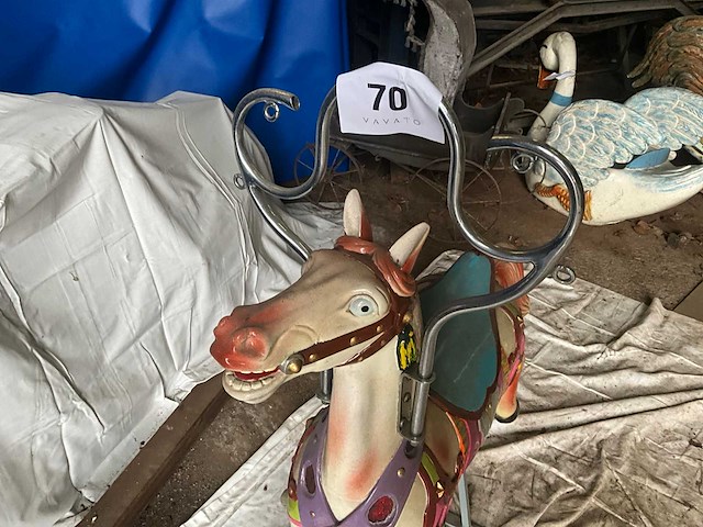 Kind carrouselpaard - afbeelding 5 van  7