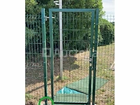 Kind volledige poort 1m53 x1m ral 6005
