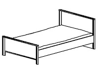 Kinder- en tienerbed lugano | 90 x 200 cm | artisan oak-design - afbeelding 7 van  7