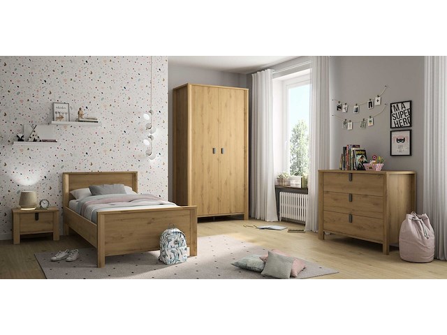 Kinder- en tienerbed lugano | 90 x 200 cm | artisan oak-design - afbeelding 4 van  7