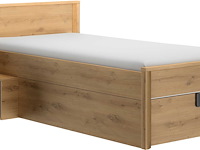 Kinder- en tienerbed met opbergruimte lugano | 90 x 200 cm | artisan oak-design - afbeelding 1 van  7