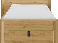 Kinder- en tienerbed met opbergruimte lugano | 90 x 200 cm | artisan oak-design - afbeelding 2 van  7