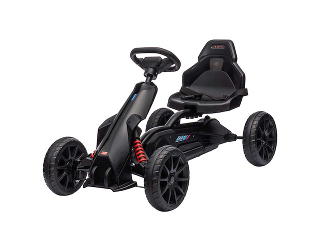 Kinder-gokart met pedaalkart en 4-standen verstelbare stoel - afbeelding 4 van  10