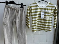 Kinder jongensset bloes + sportbroek maat 110 - afbeelding 2 van  3