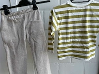 Kinder jongensset bloes + sportbroek maat 110 - afbeelding 3 van  3