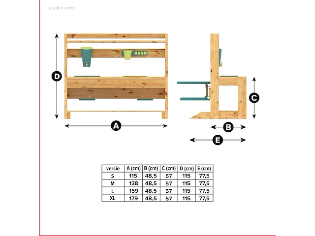 Kinder keukentjes snuggly mudkitchen chef resto - afbeelding 2 van  6
