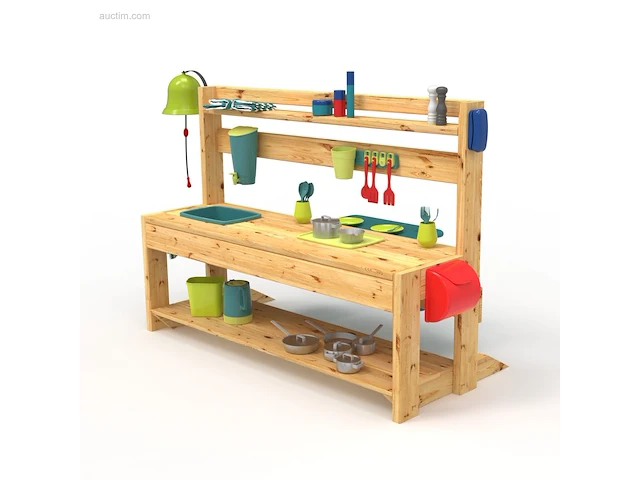 Kinder keukentjes snuggly mudkitchen chef resto - afbeelding 4 van  6