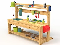 Kinder keukentjes snuggly mudkitchen chef resto - afbeelding 4 van  6
