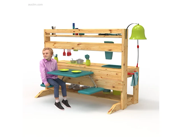Kinder keukentjes snuggly mudkitchen chef resto - afbeelding 6 van  6
